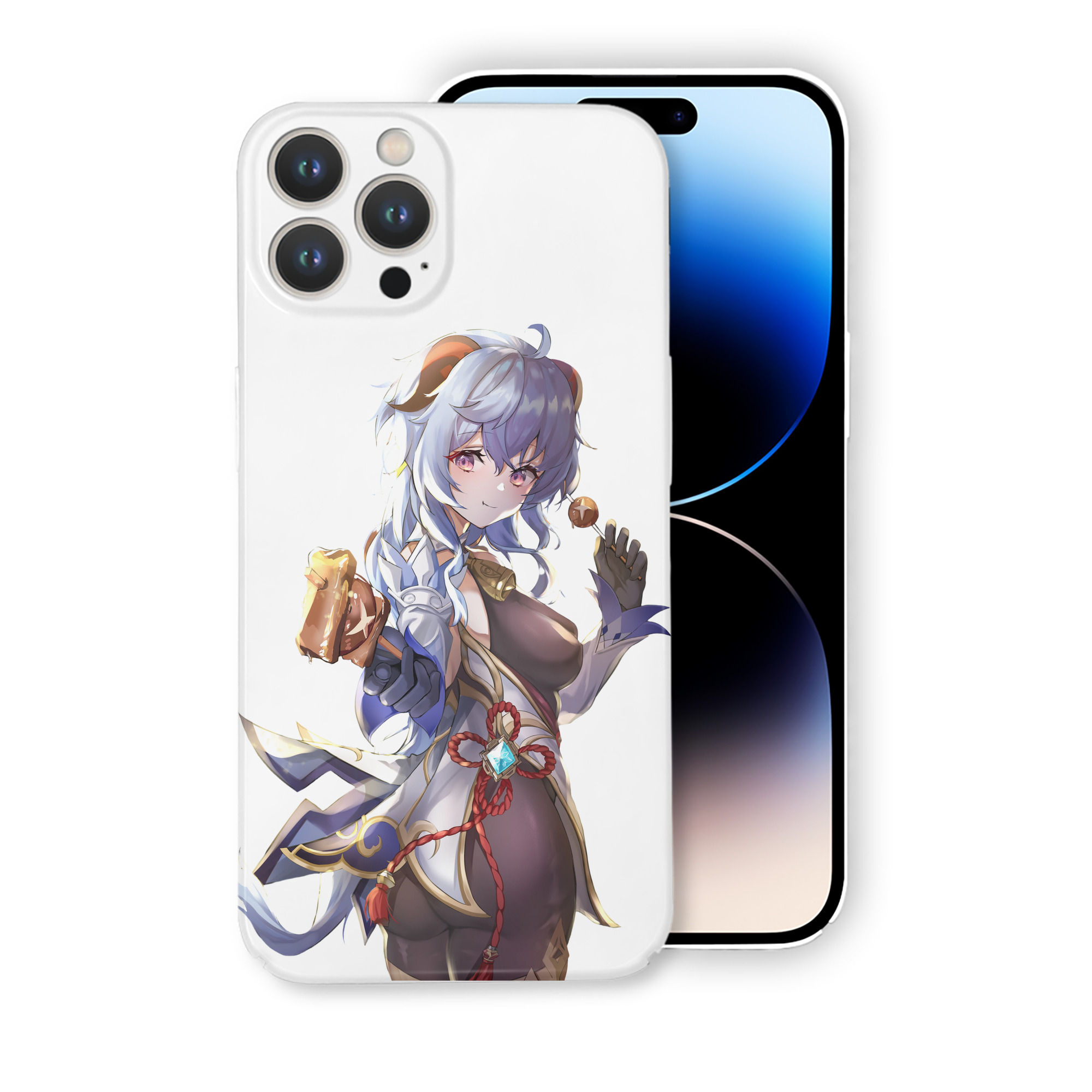 げんし神 甘雨 かんう genshin Ganyu 【iPhone 14シリーズ対応】ハードケース
